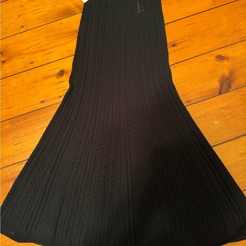 NWT - Elegant Black Knit Skirt from Ines De La Fressange and Uniqlo